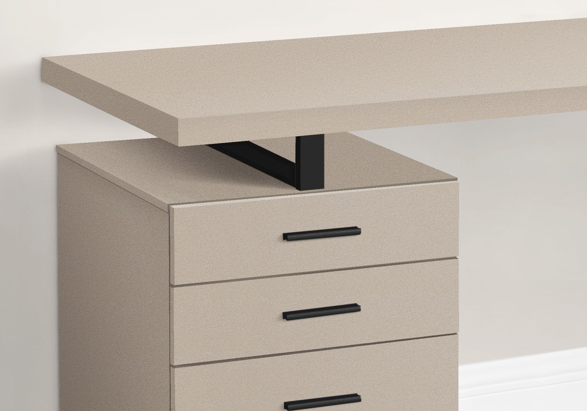 Computer Desk For Home Office, Left or Right Setup with Storage Drawers