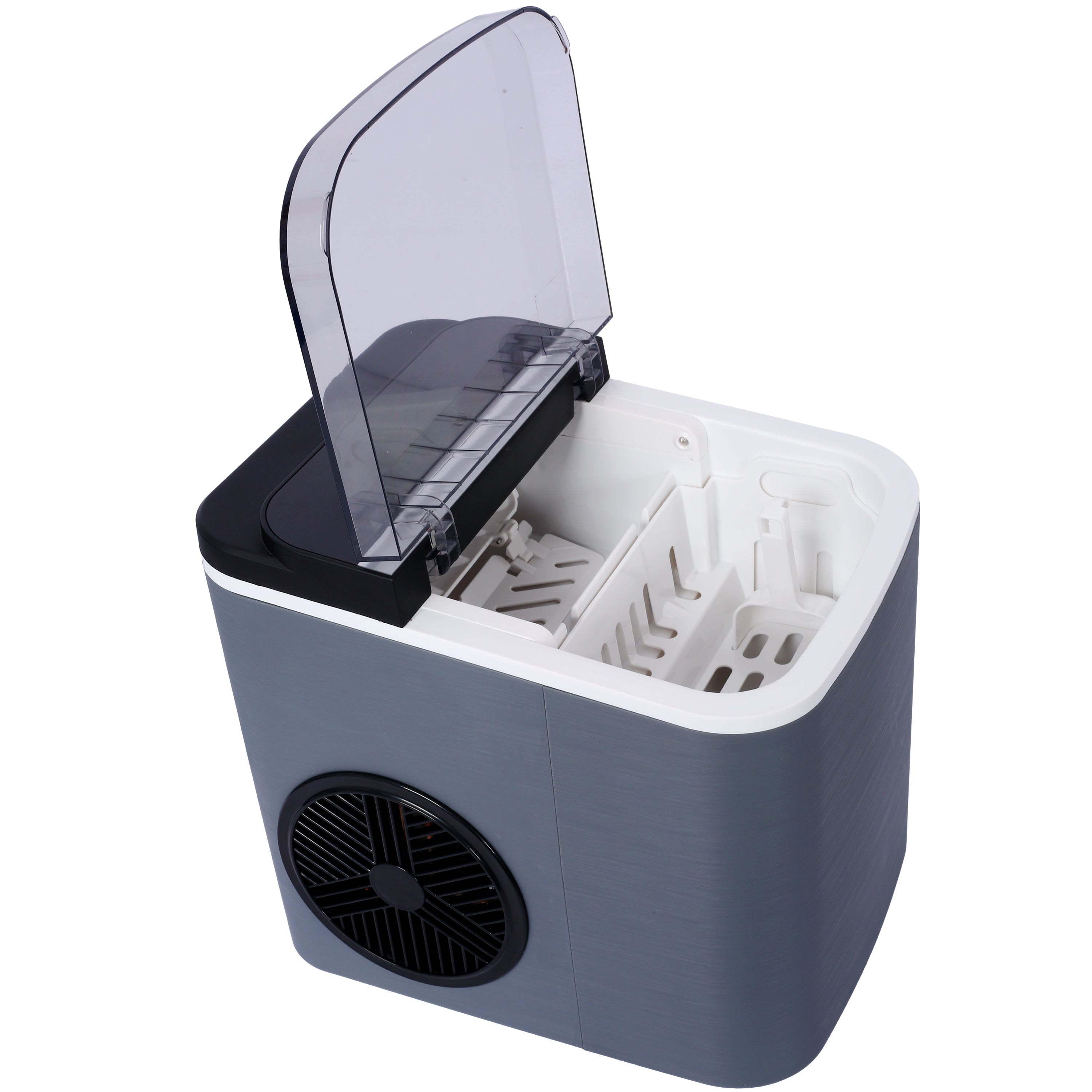 Portable Countertop Ice Maker with Self-Cleaning Function