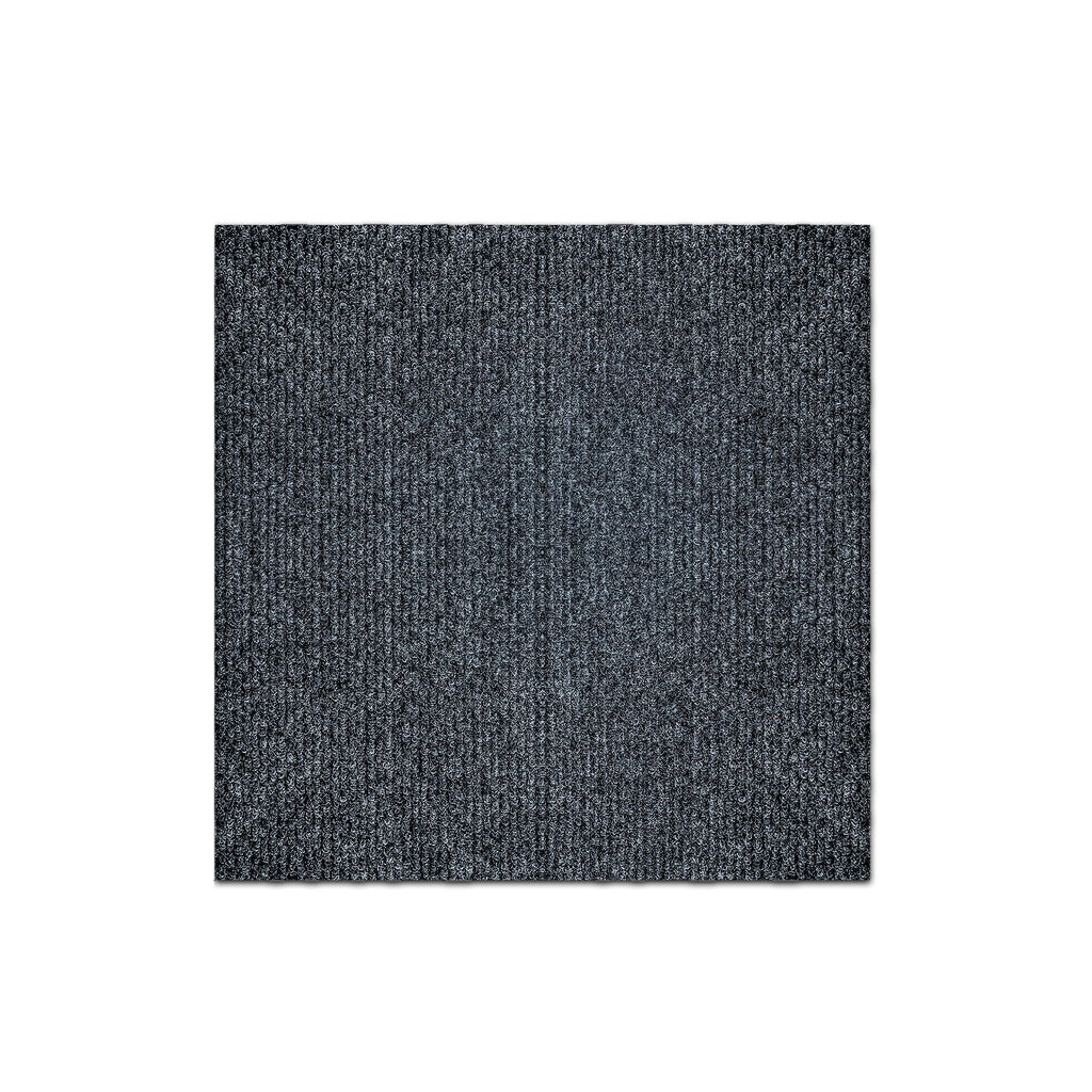 Diy Module Interlocking Decking Carpet Tiles For Patio, Porch, Poolside, Balcony, Backyard Polypropylene - Gray
