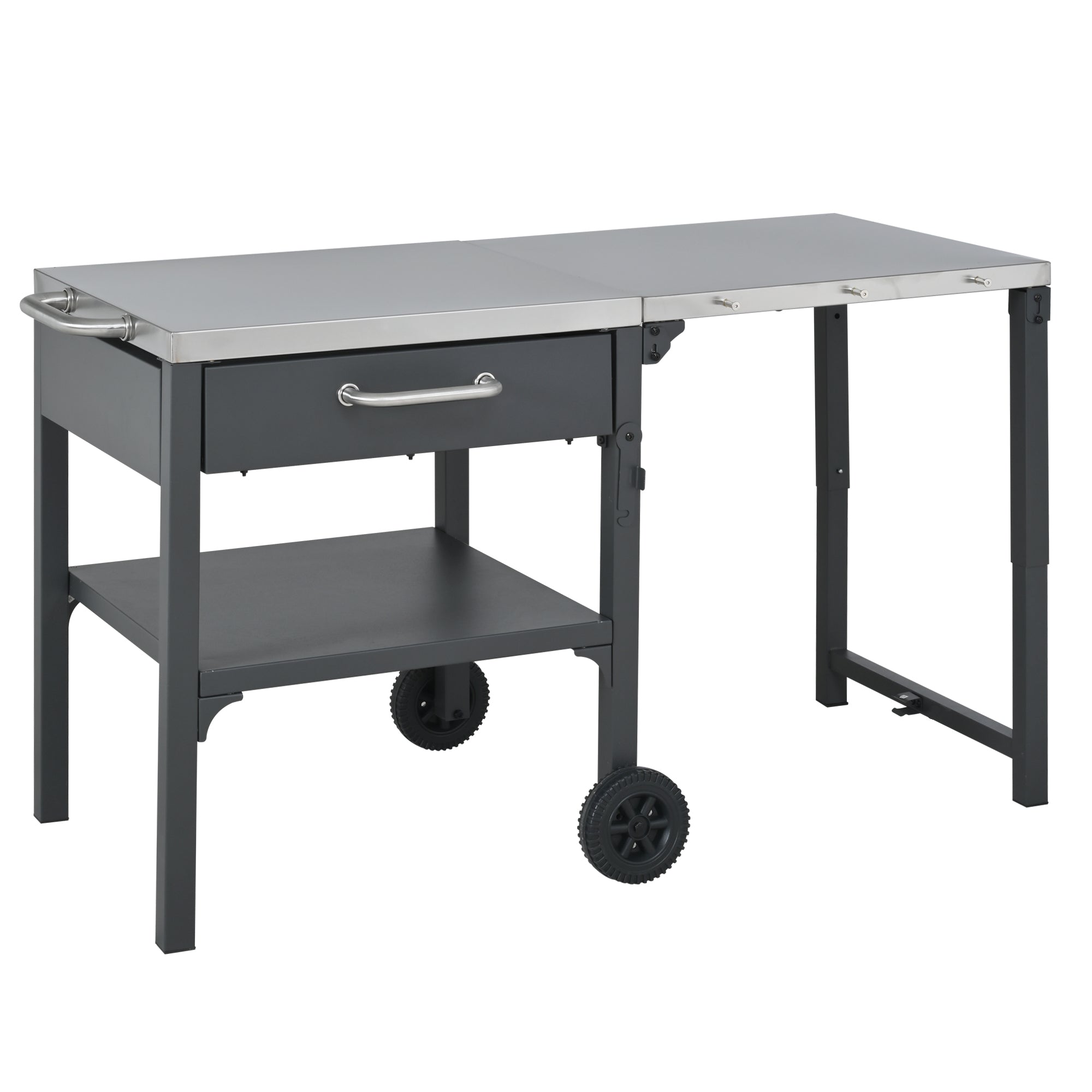 Outdoor Kitchen Cart Foldable Outdoor Prep Station