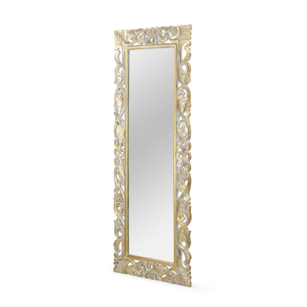 Rectangle Carved Mirror