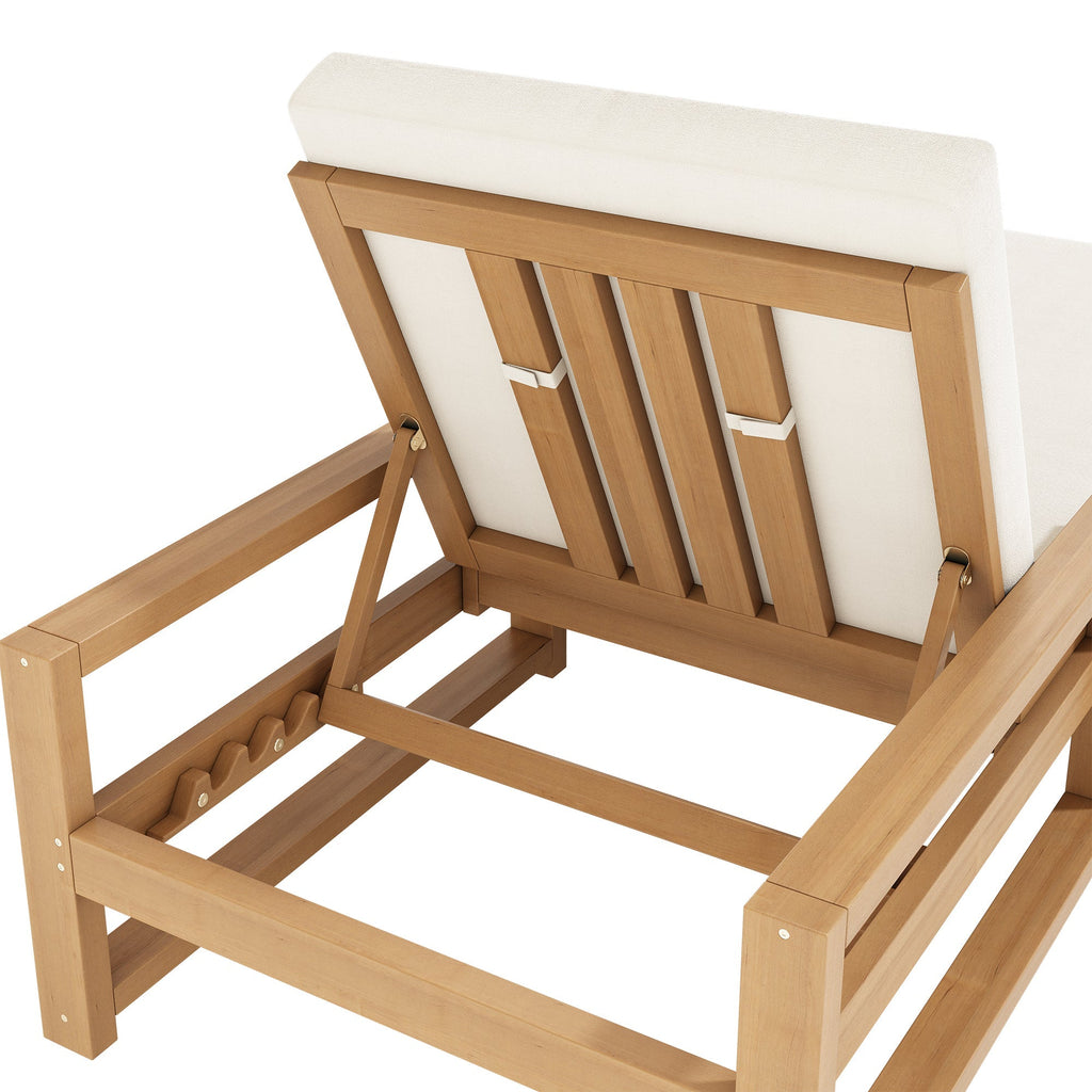TREXM Outdoor Lounge Chairs Set of 2
