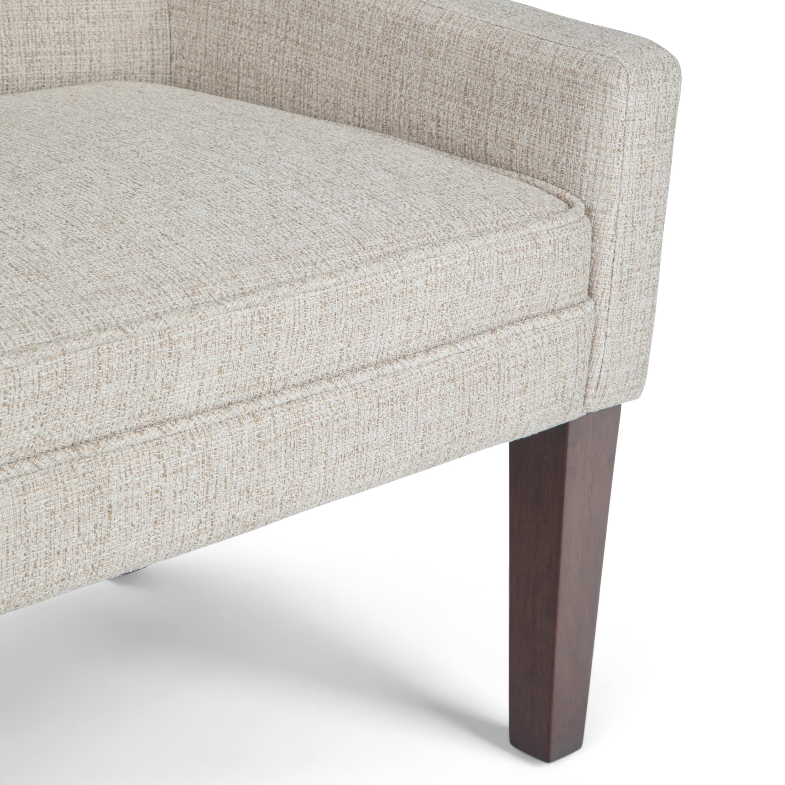 Parris Upholstered Bench - Platinum