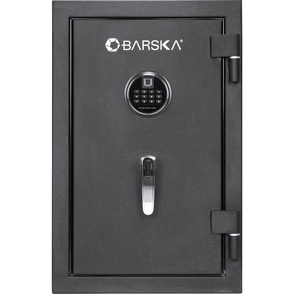 2.02 Cubic Ft Biometric Keypad Fire Resistant Safe - Black