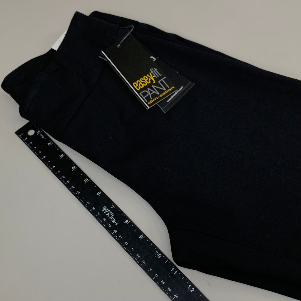MULTIPLES Relaxed Leg Pant Petite Women's Sz 8 Black M2623P