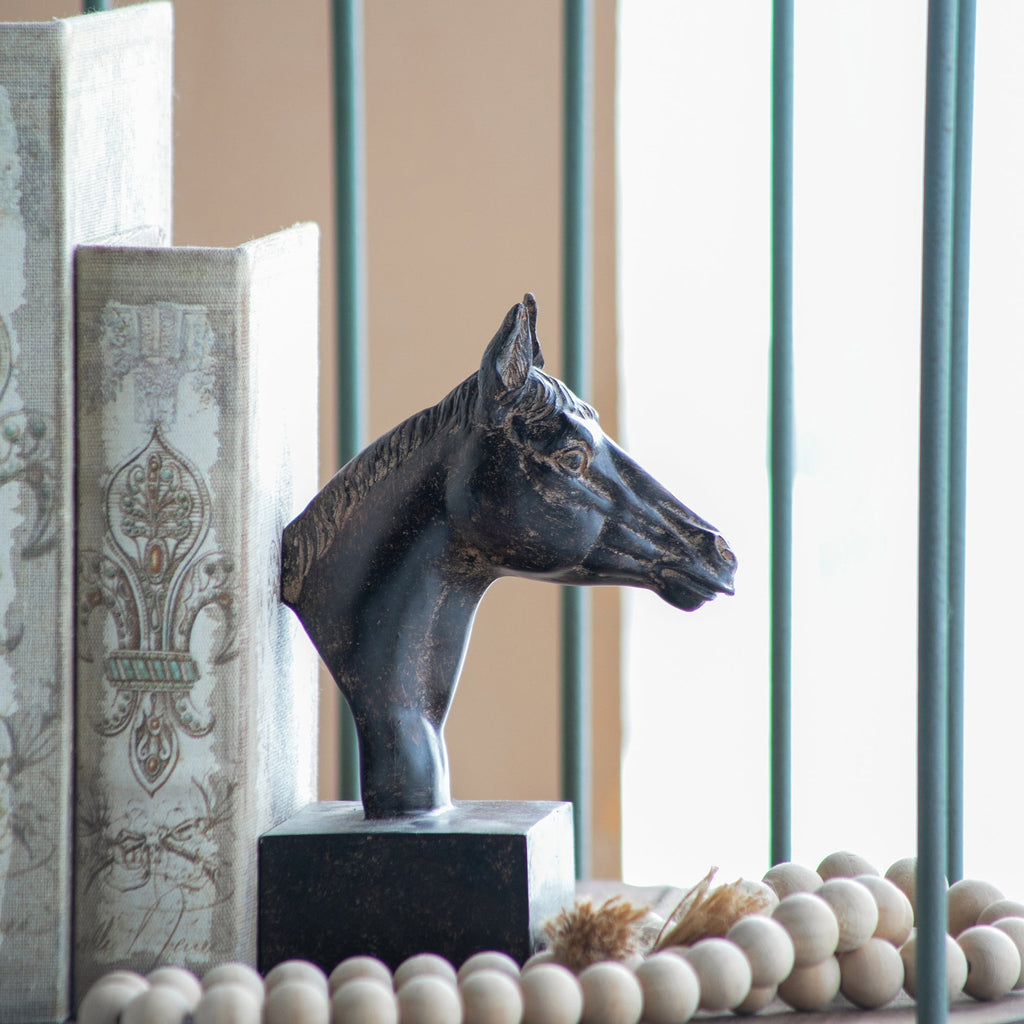 S/2 5.1x4x8' Horse Bookends