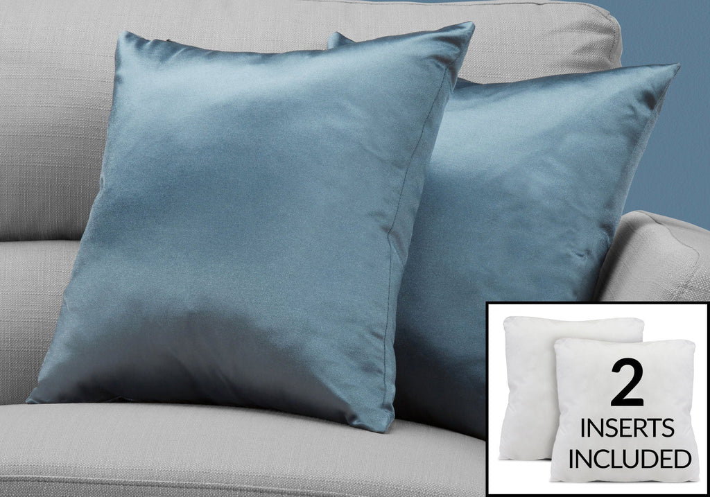 Square Decorative Throw Pillows with Hypoallergenic Insert