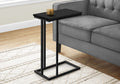 Accent Table Versatile Use, C-Shaped, Contemporary & Modern
