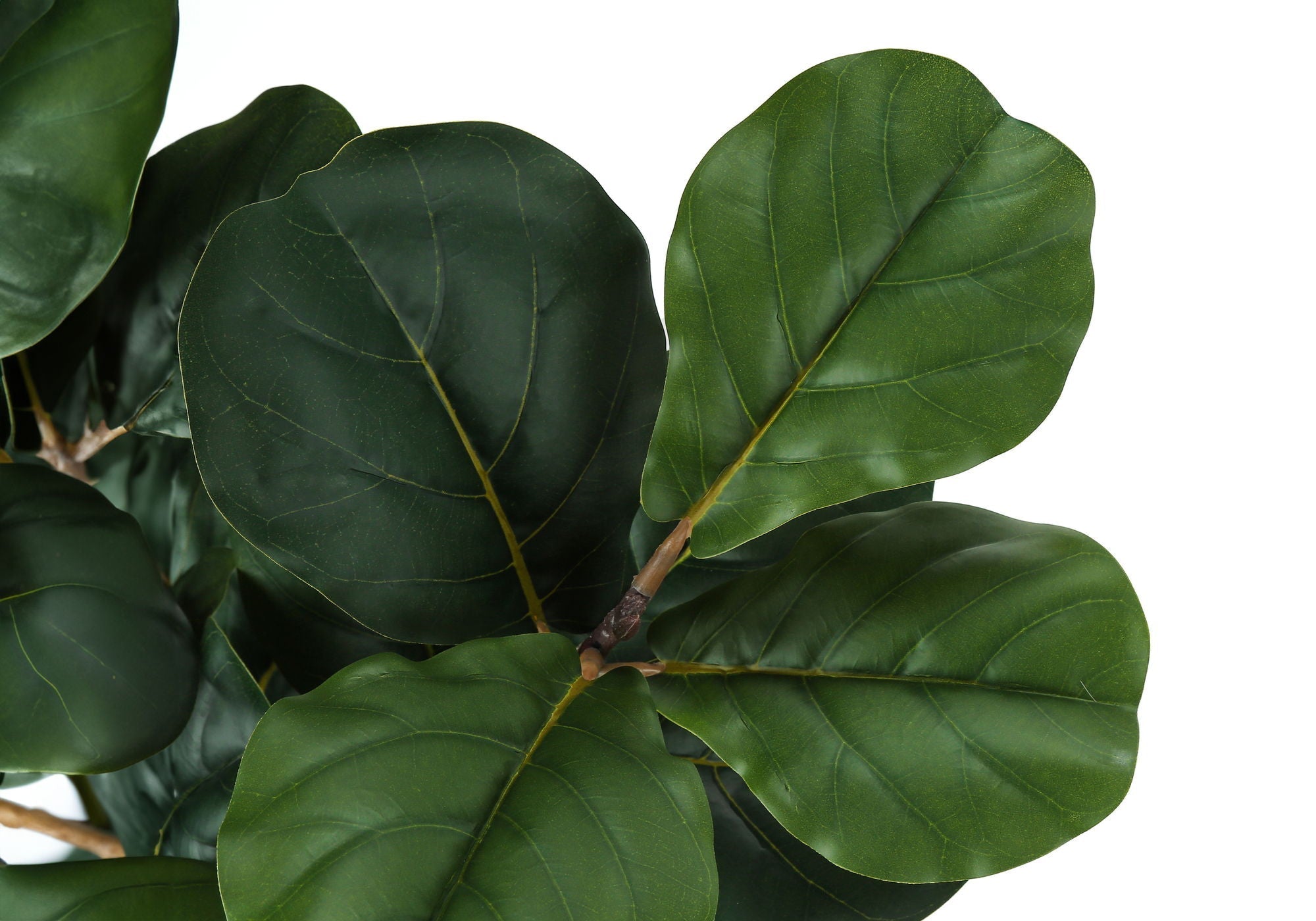 32" Tall Artificial Fiddle Tree Indoor Faux Plant
