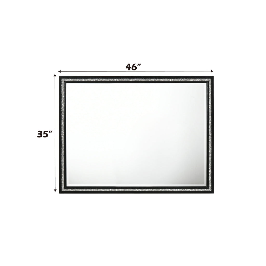 Haiden Weathered Mirror Black