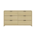 Grace - Dresser With 6 Drawers - Oak