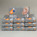 SAFETY ZONES Cast PE Powder Free Gloves Large Clear P2163 (As-is (See Images))