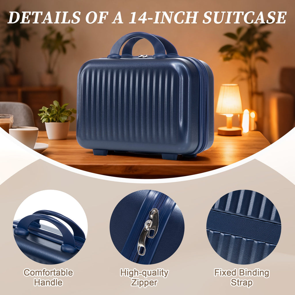 14'/20' 2-Piece ABS Spinner Wheel Luggage Set
