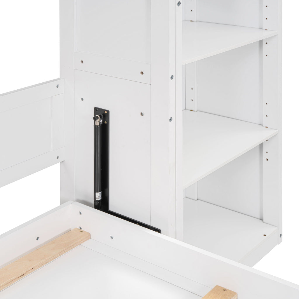 Murphy Wall Bed With Shelves