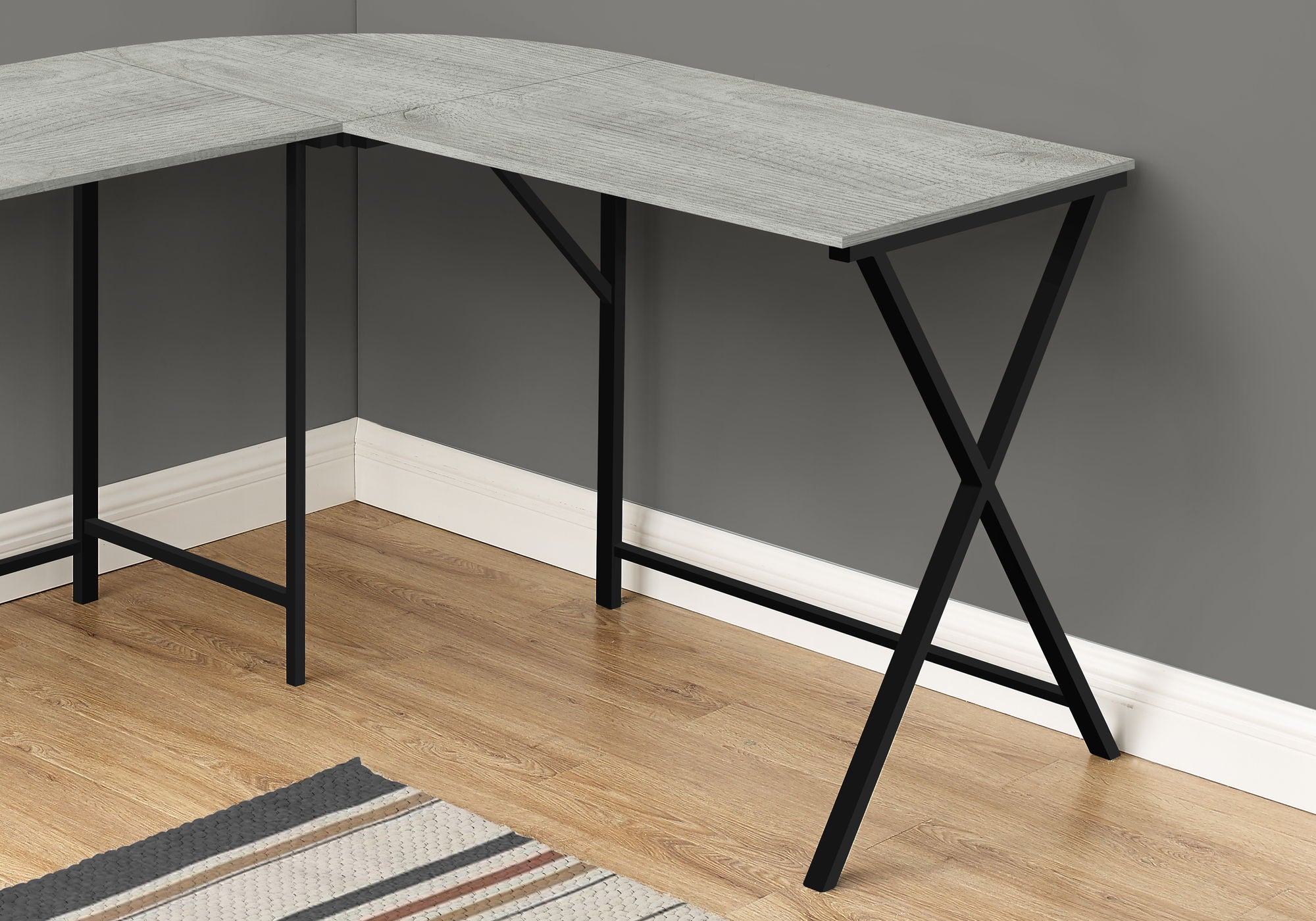 Contemporary L-Shaped Corner Computer Desk