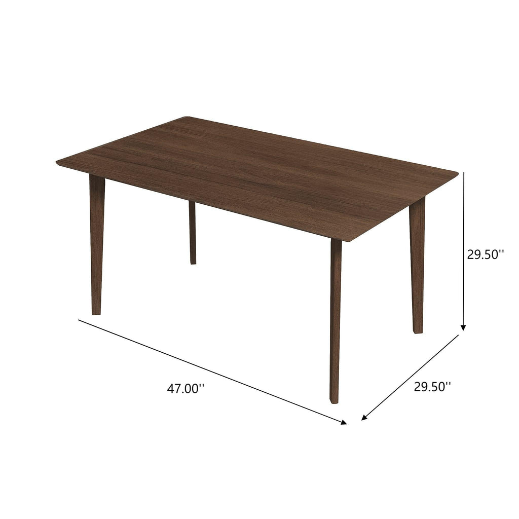 Levi - Modern Style Rectangular Dining Kitchen Table