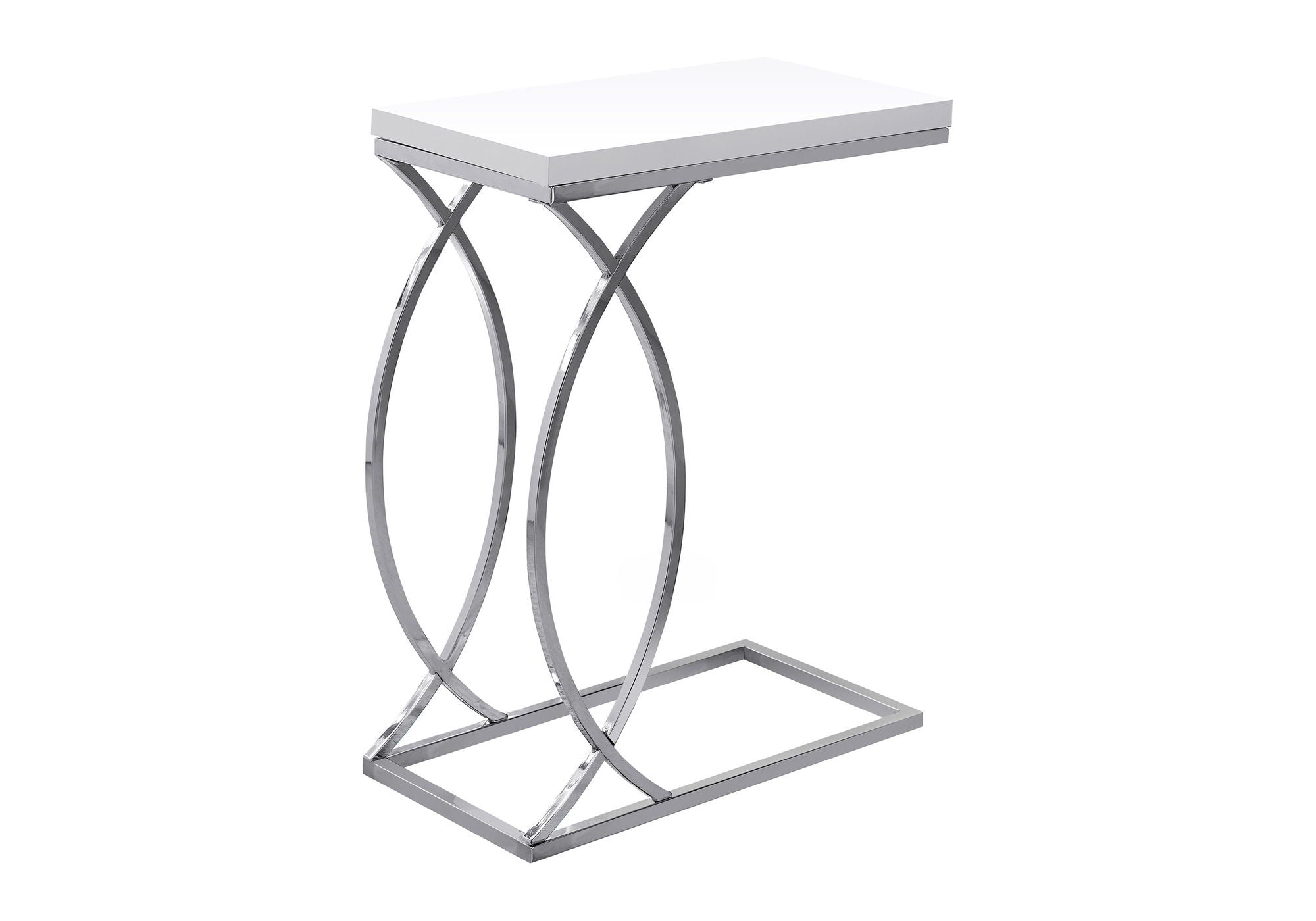 Accent Table, C-Shaped, Contemporary & Modern Design