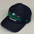 ZEPHYRS Dallas Stars Tournament Champions Snapback Hat One Size Black/Green