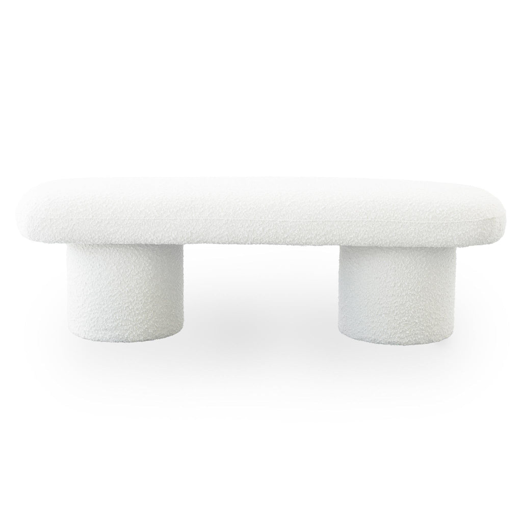 Randolph - Bench - Ivory