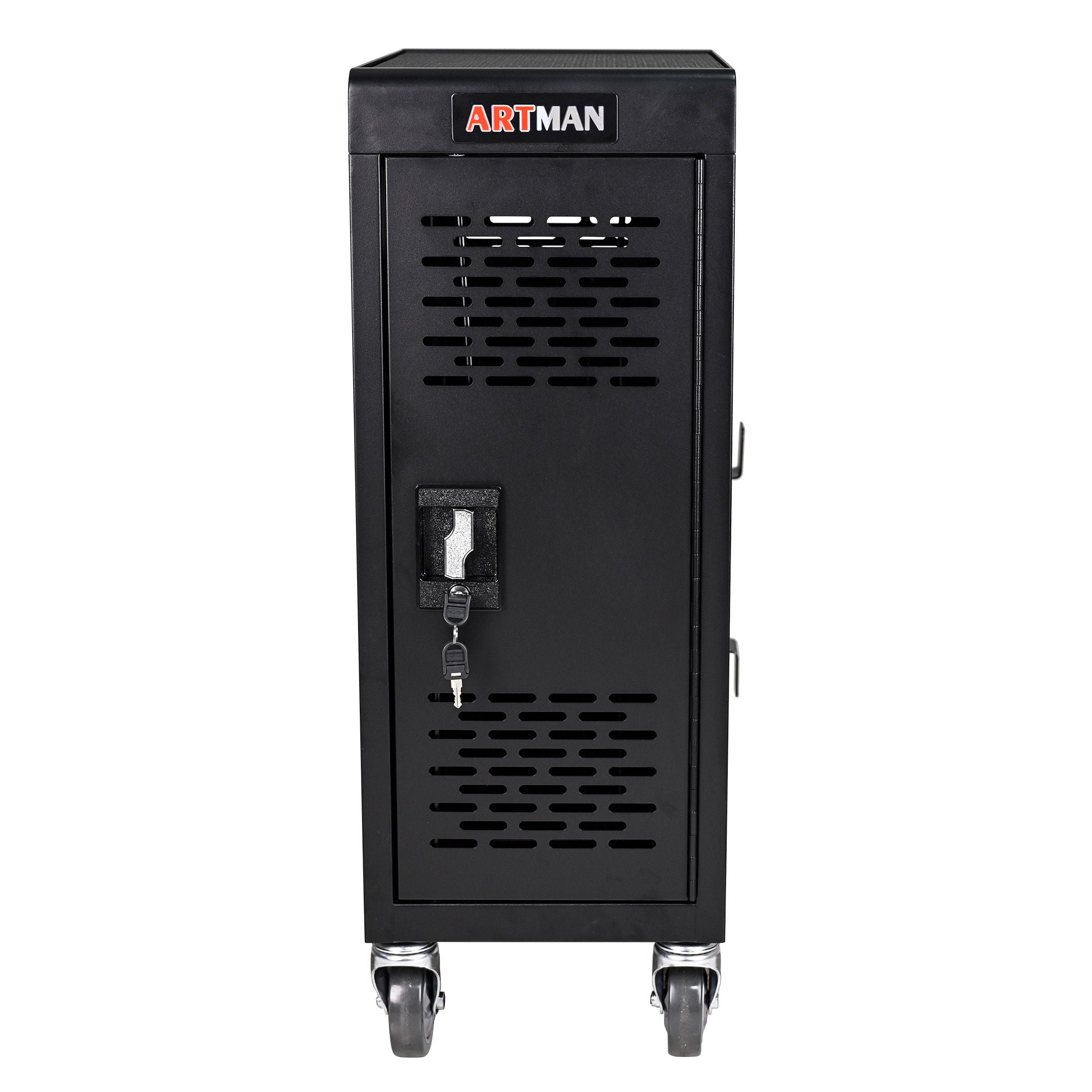 16 Bay Mobile School Charging Cart Station for Chromebook, Tablet and Laptop