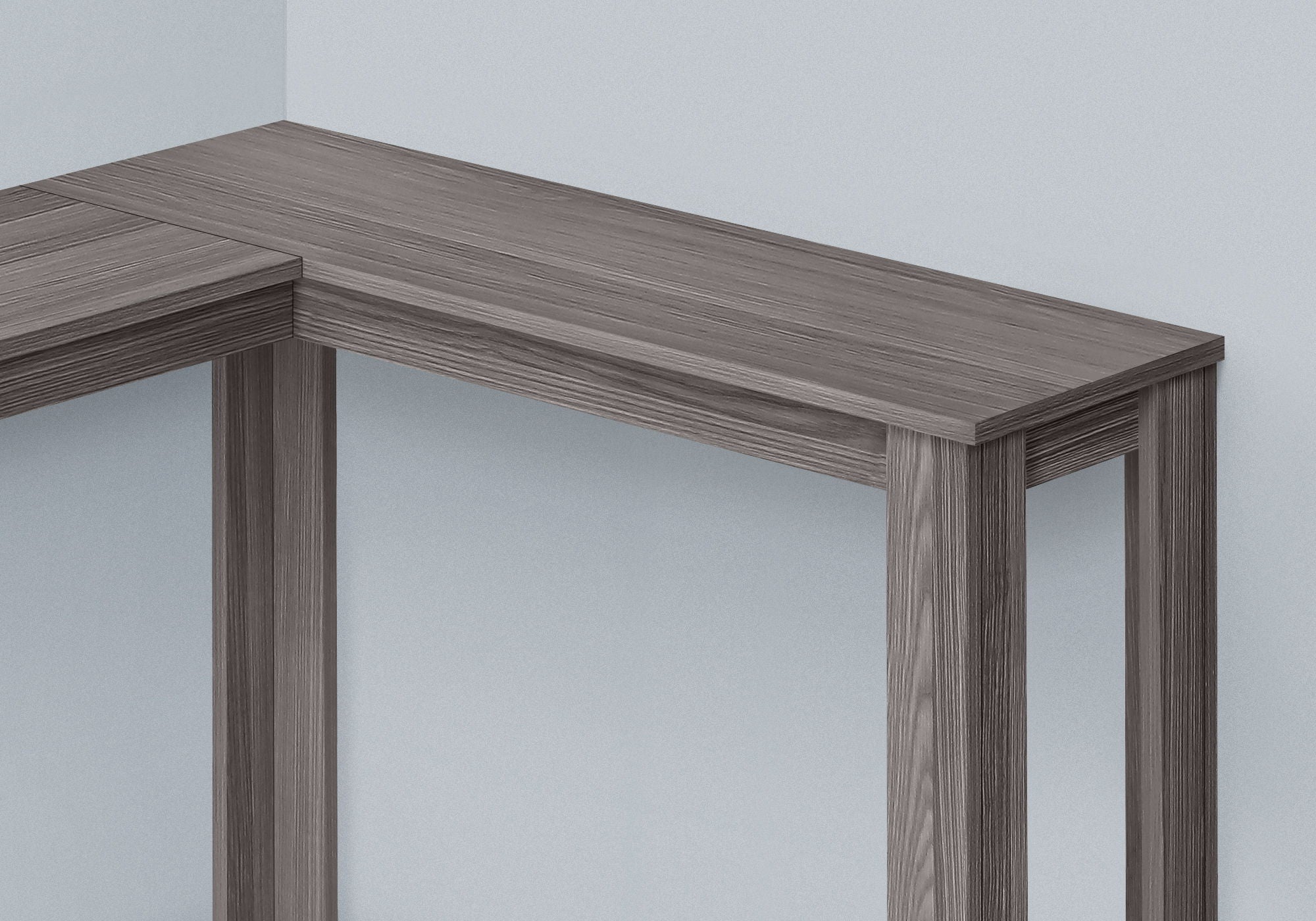 Corner Accent Console Table for Entryway