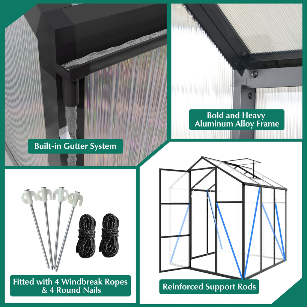 Gain Height Windproof house With Raised Base