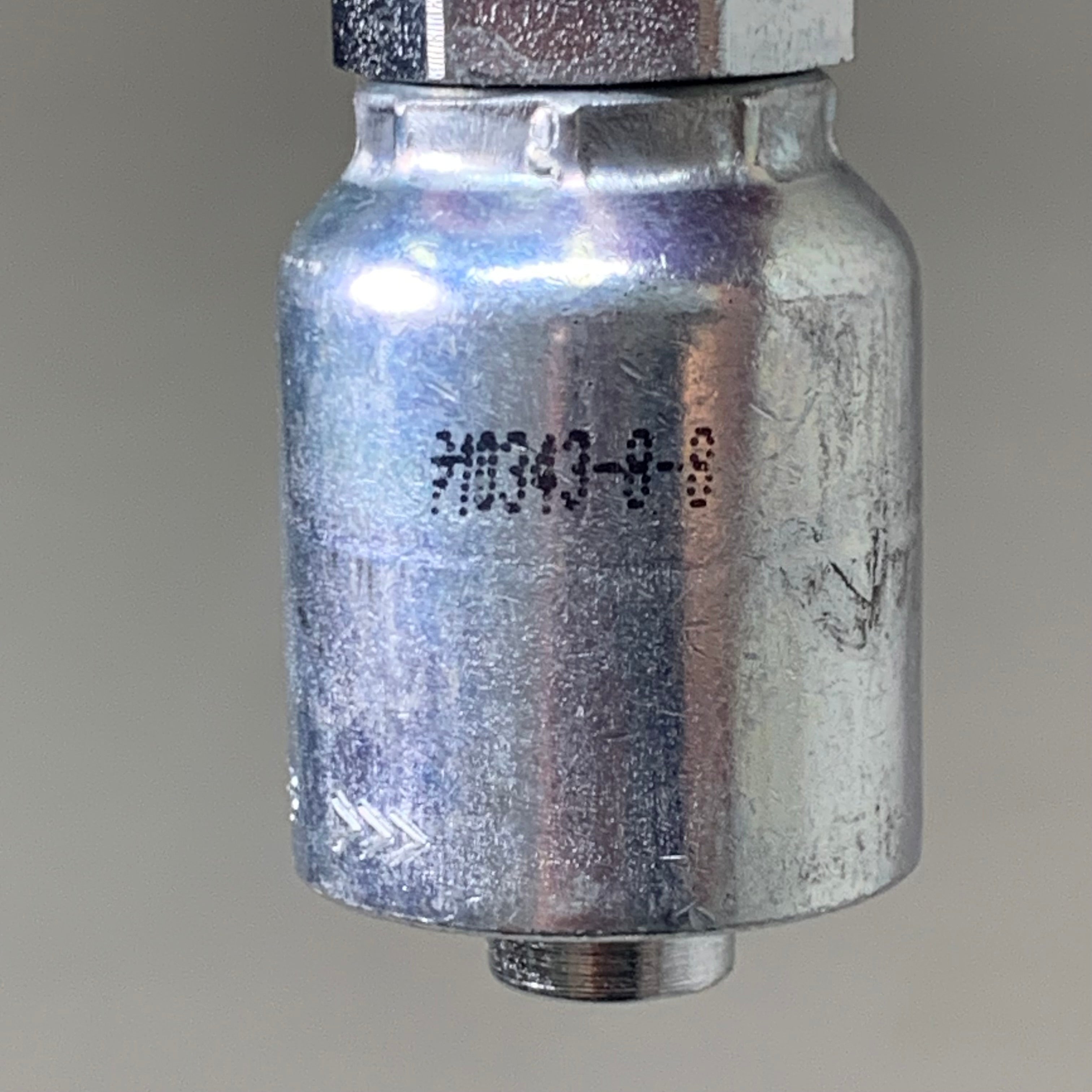 PARKER (4 PACK) Hydraulic Hose Male JIC 37 DG Rigid 1/2" x 1/2" Steel KP81291