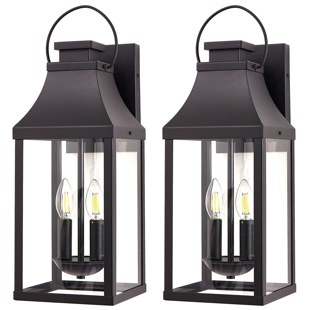 20" Outdoor Wall Light 2-Pack