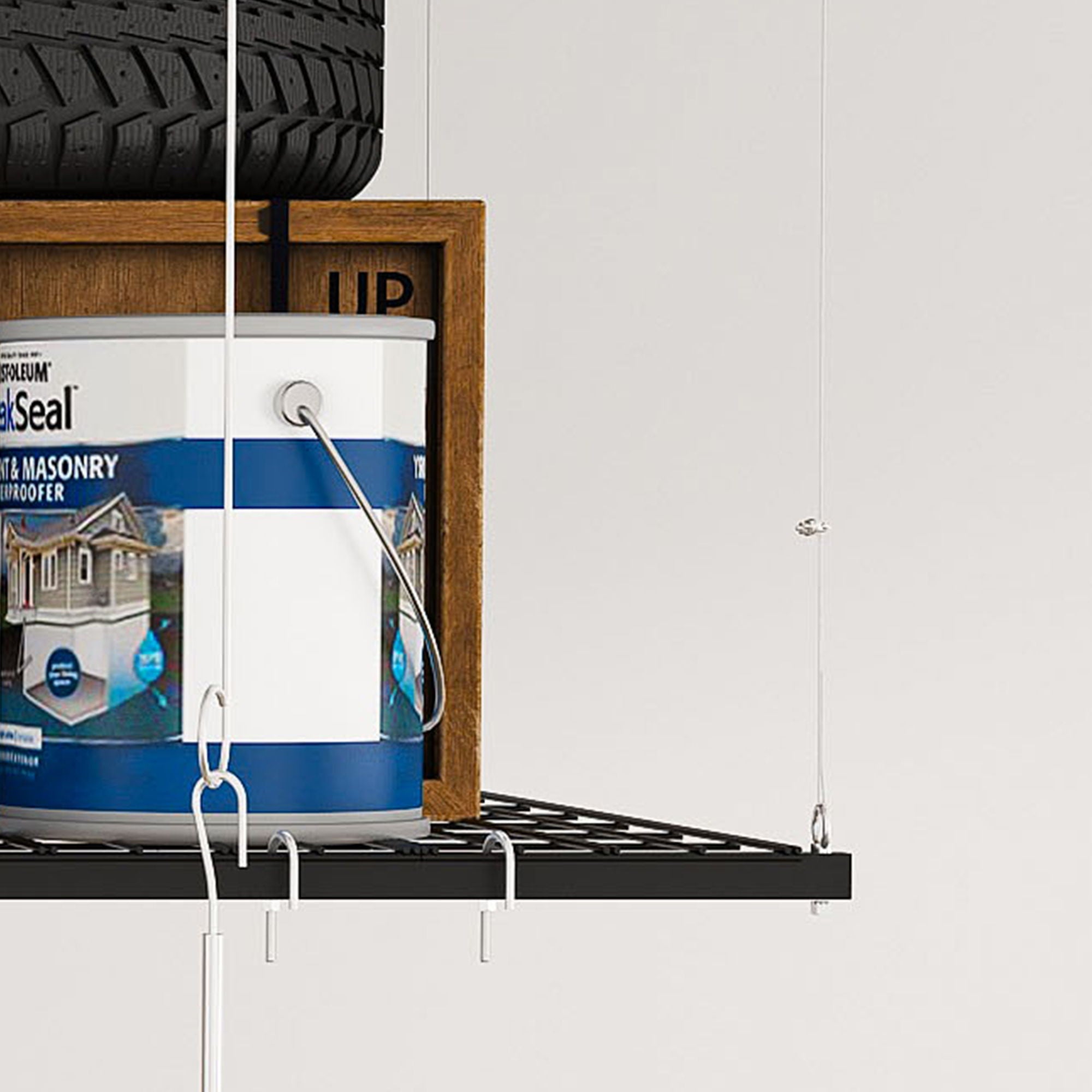 Overhead Garage Storage Rack