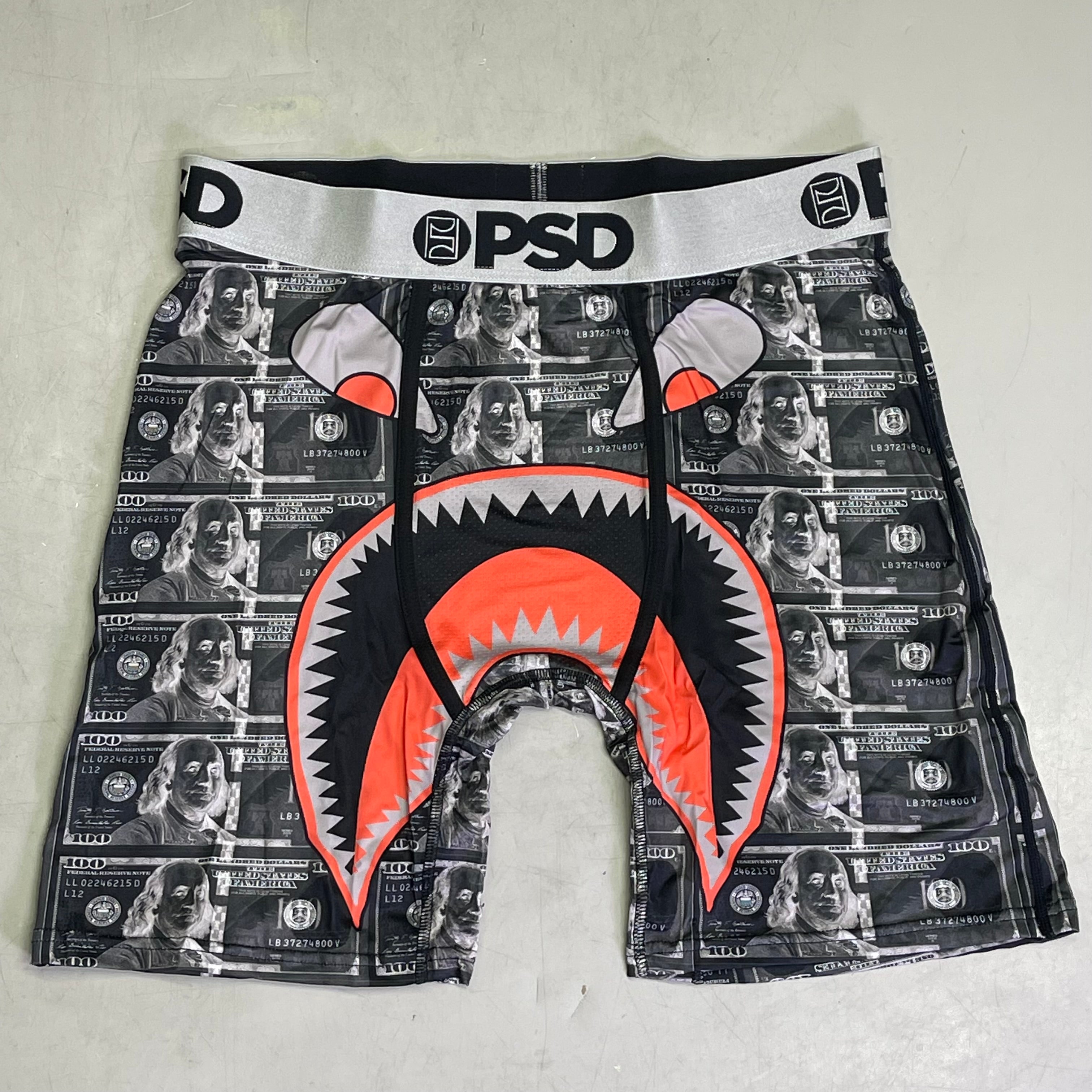 PSD (3 PACK) Warface Men's Boxer Briefs XL WF CASH RICH