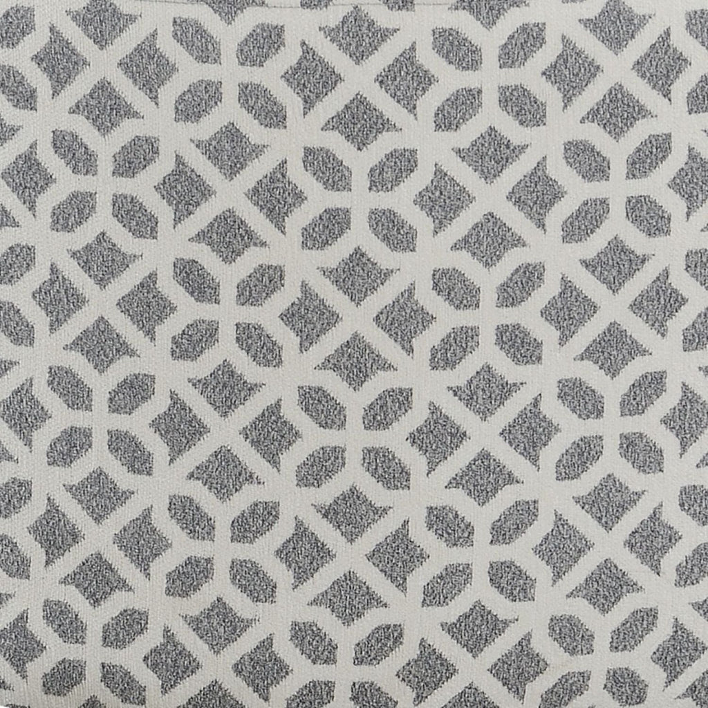 Round Ottoman - Gray