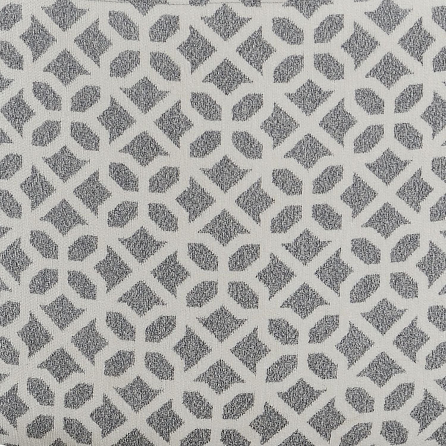 Round Ottoman - Gray