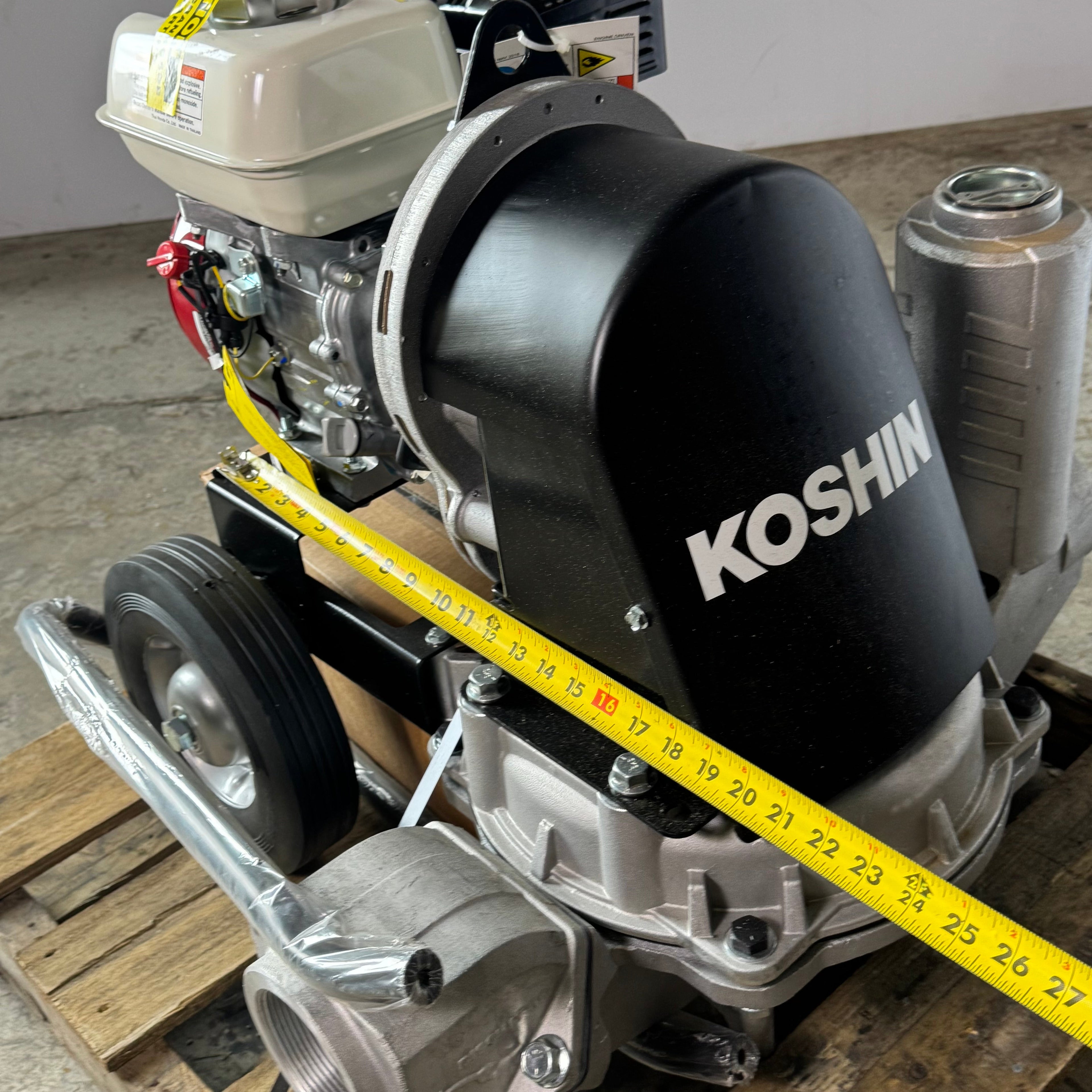 KOSHIN PUMP Self Priming Diaphragm Pump Sz 20" L x 25" W x 23" H KDP-80X