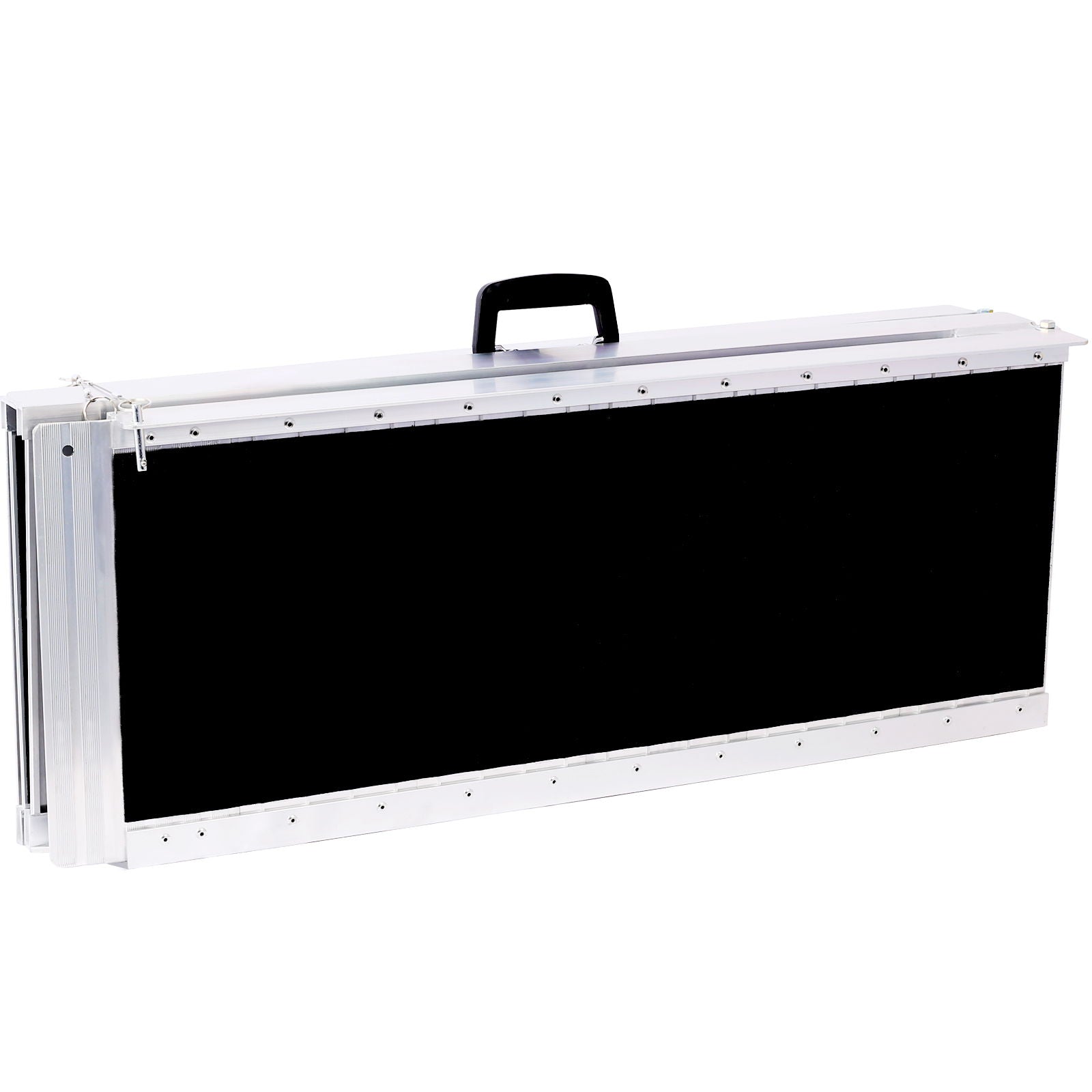 Portable And Foldable Wheelchair Ramp With Non-Skid Surface