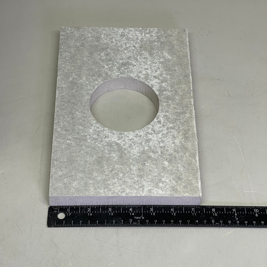 PORTLANDPRODUCTS (10 PACK) Primed Smooth Large Light Block O/D 7.25" x 11.25" x I/D 3-5/8" Grey PS191LBL
