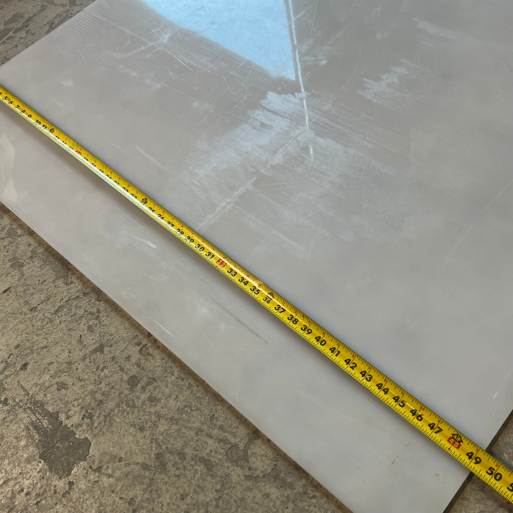 Plastic Polycarbonate Sheet Sz 96" L x 49" W x 3/16" Thick, White