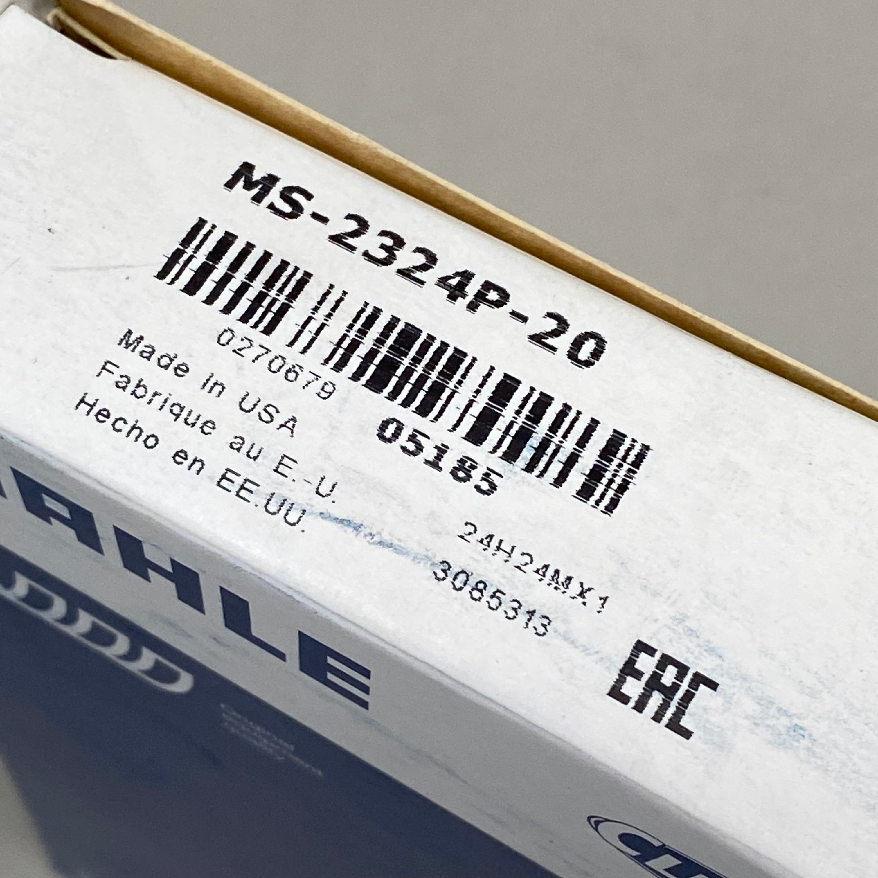 MAHLE (9 Pieces, 1 Box) Clevite Main Bearing Set For Chrysler, Dodge & Plymouth MS-2324P-20