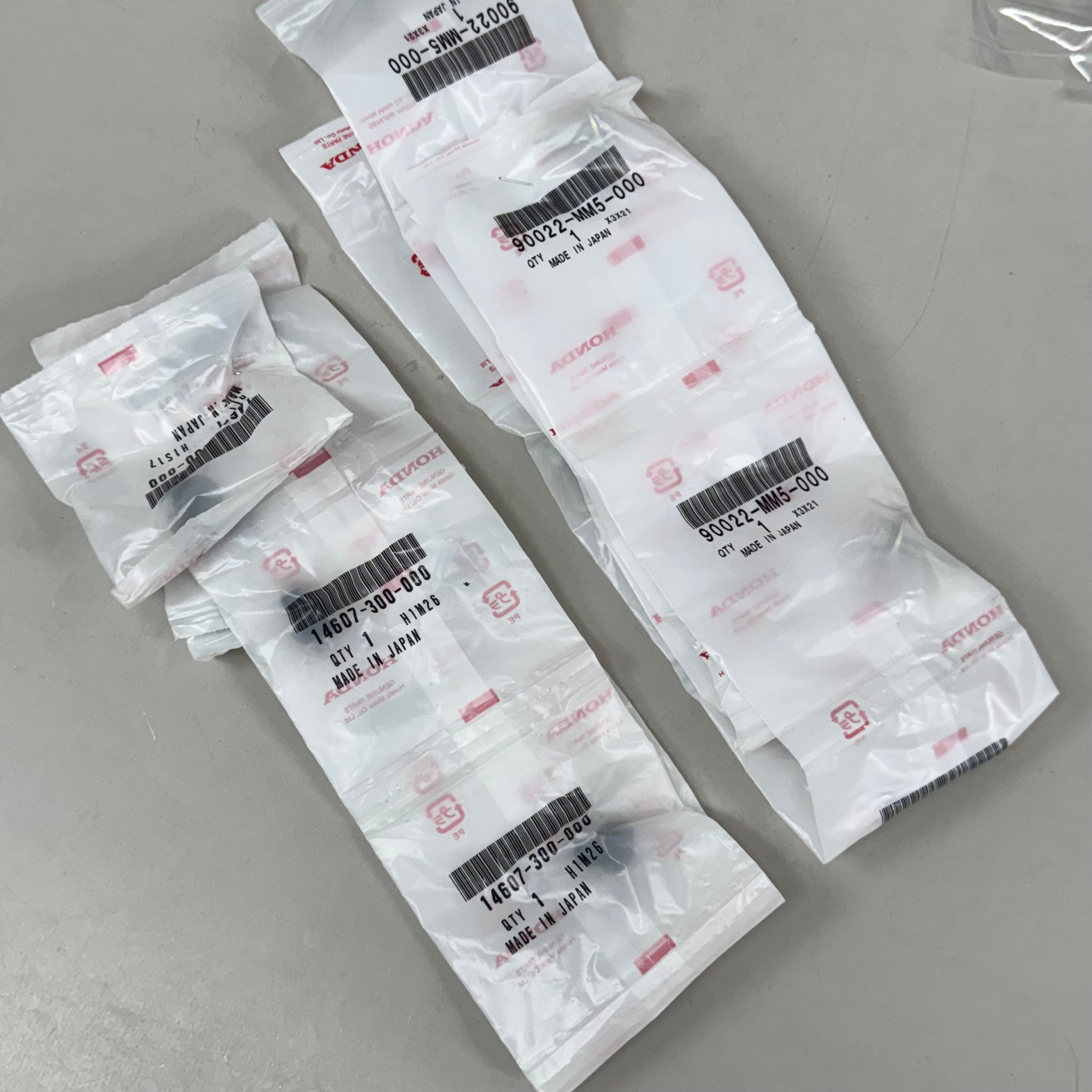 HONDA (103 PACK) Assorted Motorcycle Parts Genuine OEM