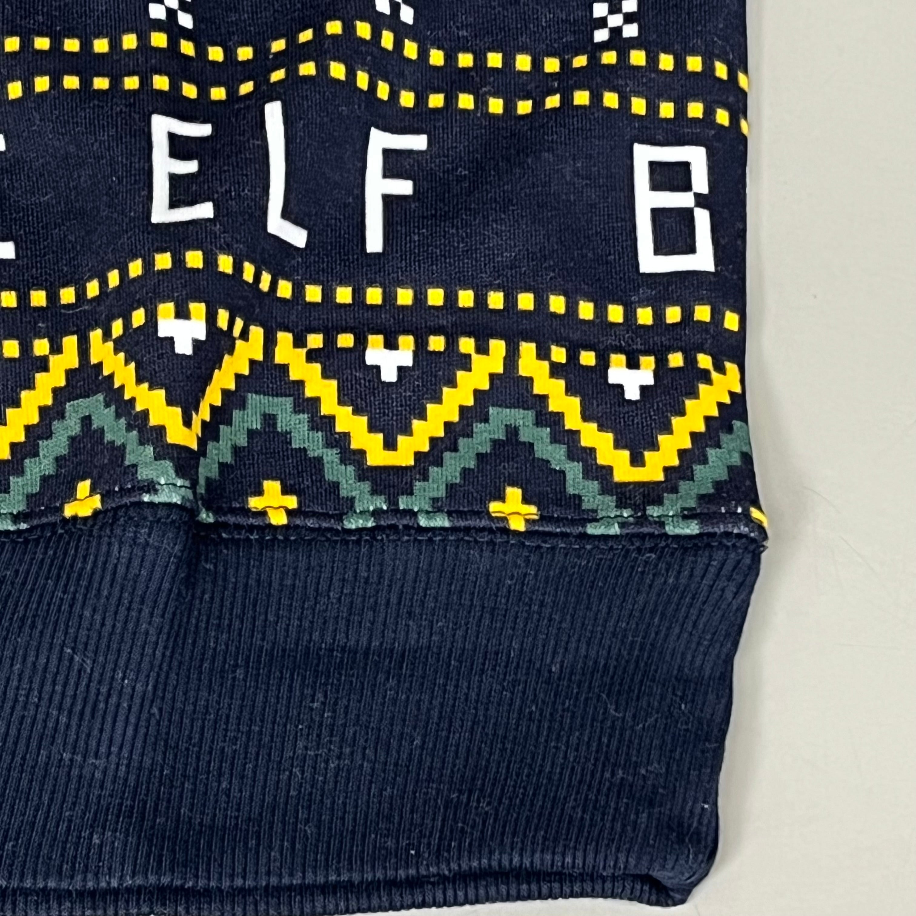 OLD NAVY Men's Christmas Holiday Elf Sweater Sz XS Navy/Green 572579-00-1