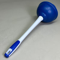 MR. CLEAN Turbo Plunger & Bowl Brush Set 12 1/2" handle w/ 6" dia bowl White 440436