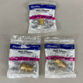 JONES STEPHENS  (3 Pack) Plumbite Push On Male Adapter 1/2"x1/2" Brass C77417LF