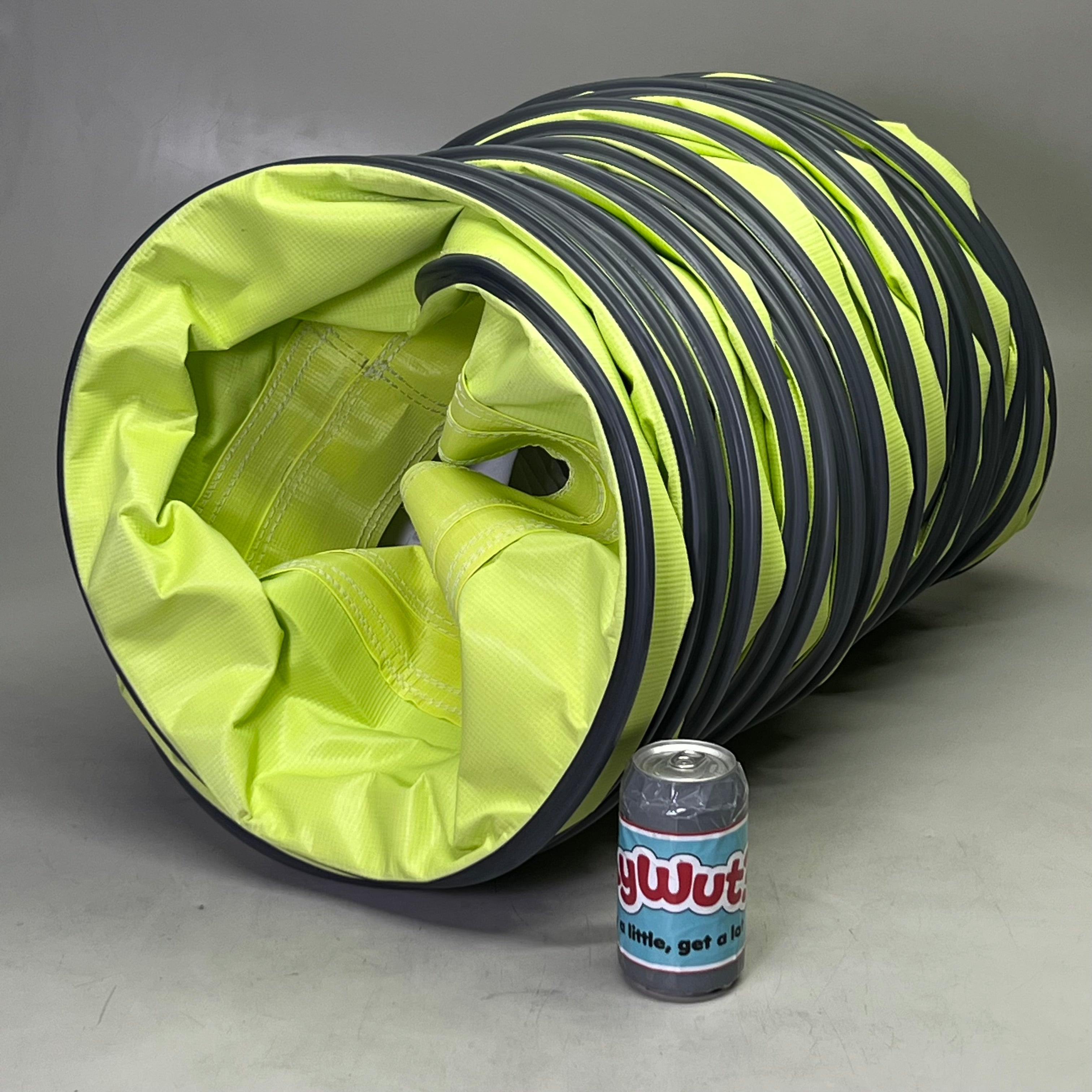 PAGE GSE Flexible Duct Hose Sz 24" L x 16" D, Green & Grey PWZ1410