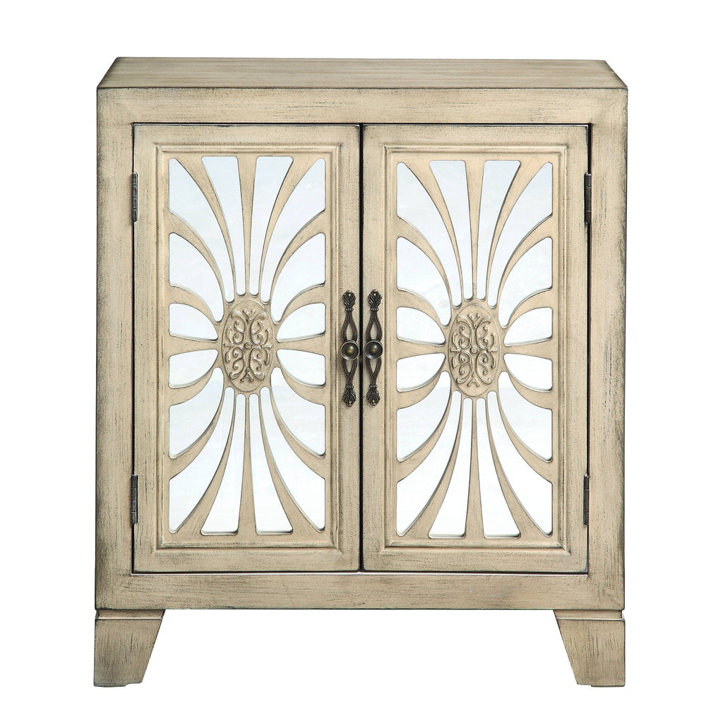 Nalani Console Cabinet - Antique White