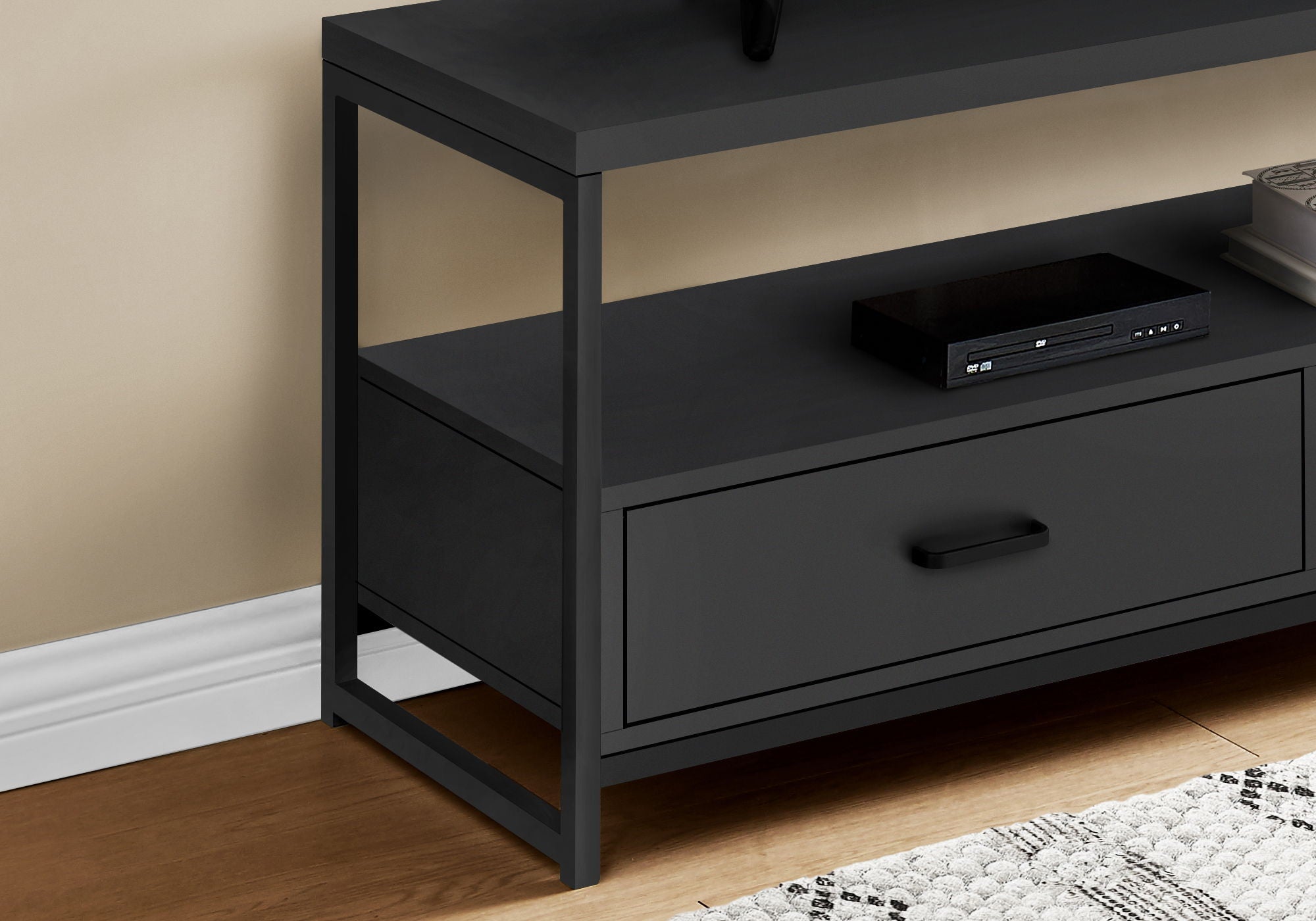 TV Stand Console Media Entertainment Center with Storage Drawers
