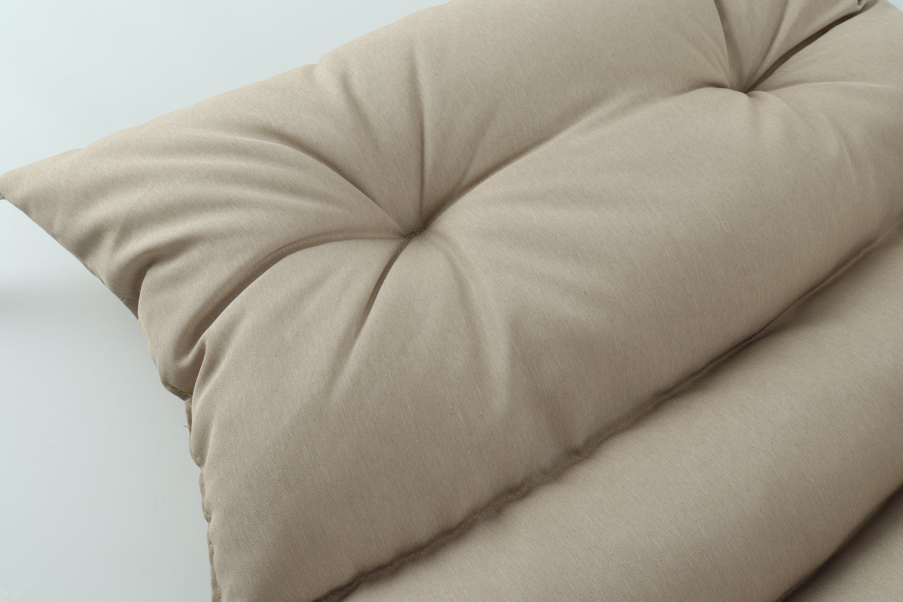 2PCS Set Outdoor Lounge Chair Cushion Replacement - Khaki