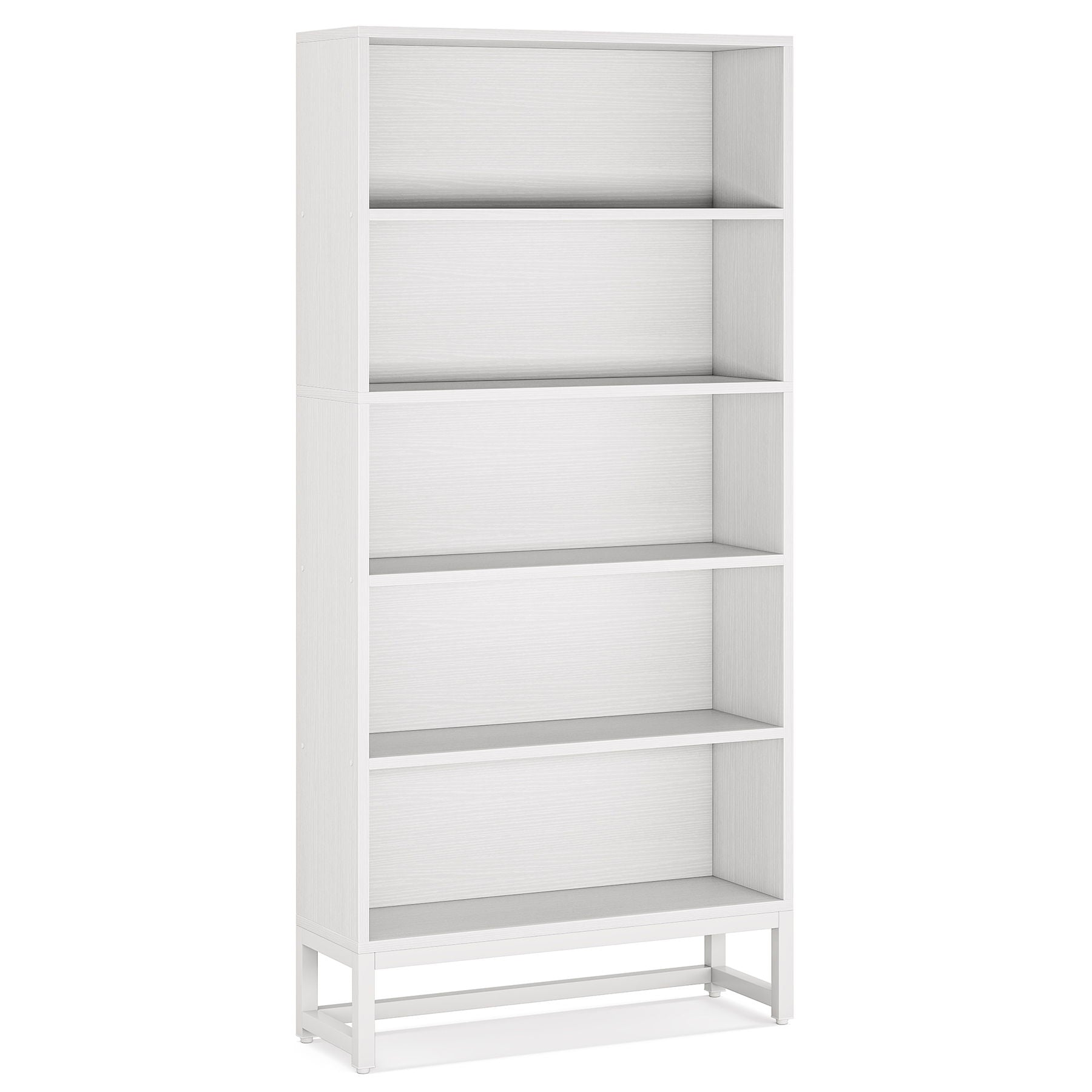 5 Tier Heavy Duty Bookshelf for Living Room