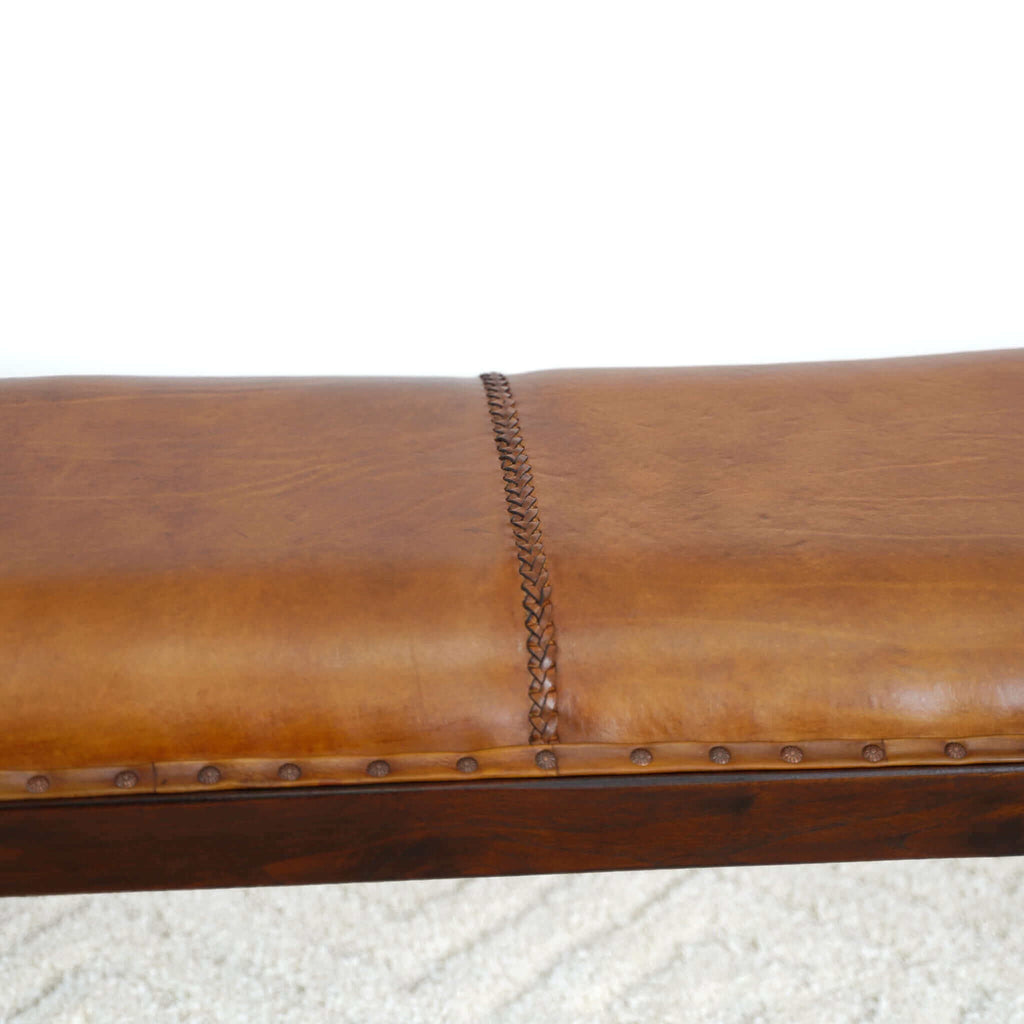 Chad - Bench - Brown / Tan