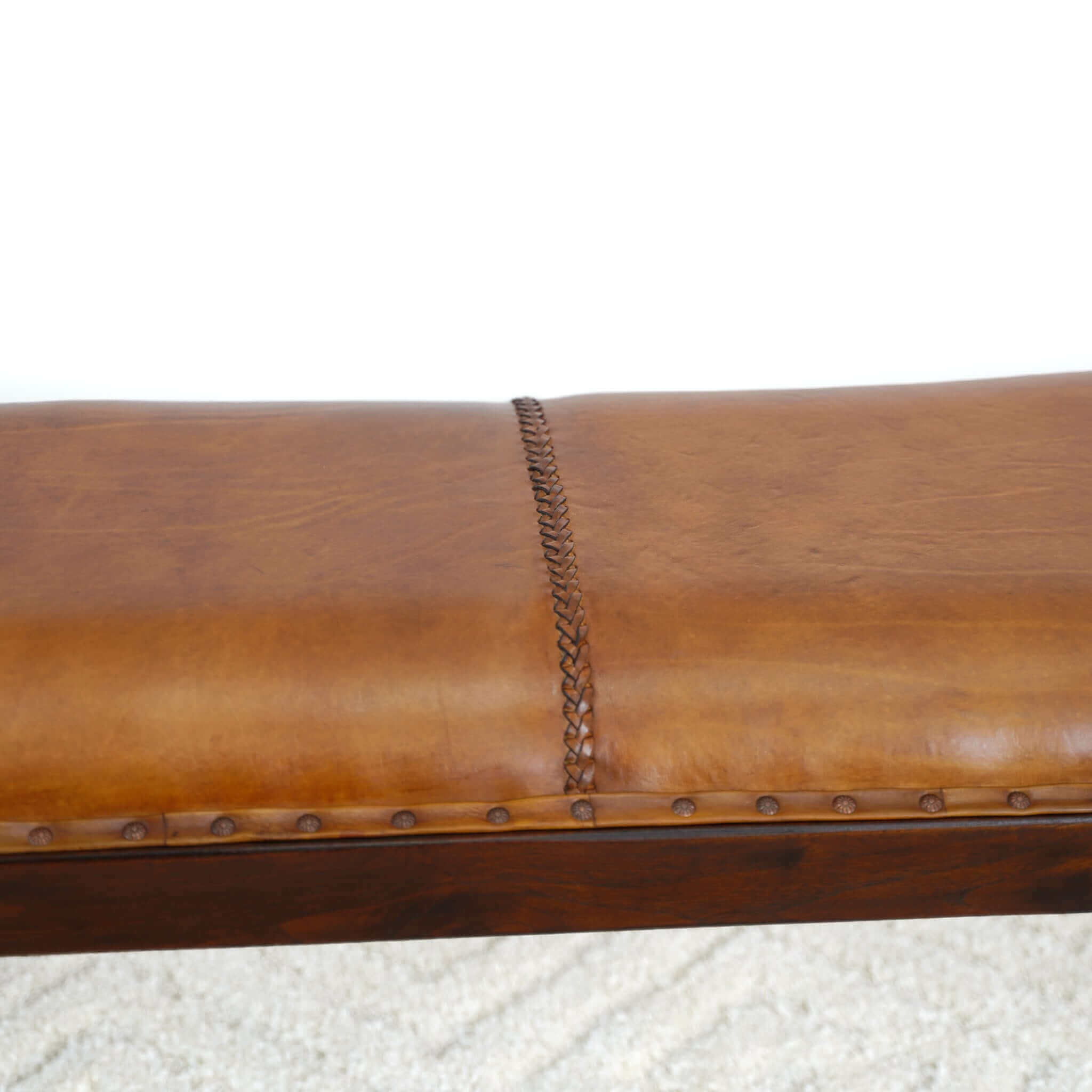 Chad - Bench - Brown / Tan
