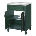 Bathroom Vanity With Top Sink and Soft Closing Doors
