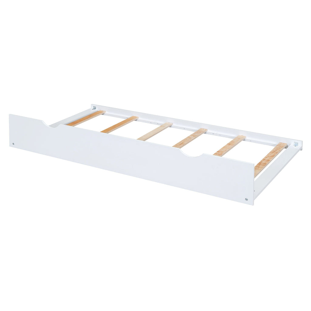 House Bed With Twin Size Trundle, Daybed